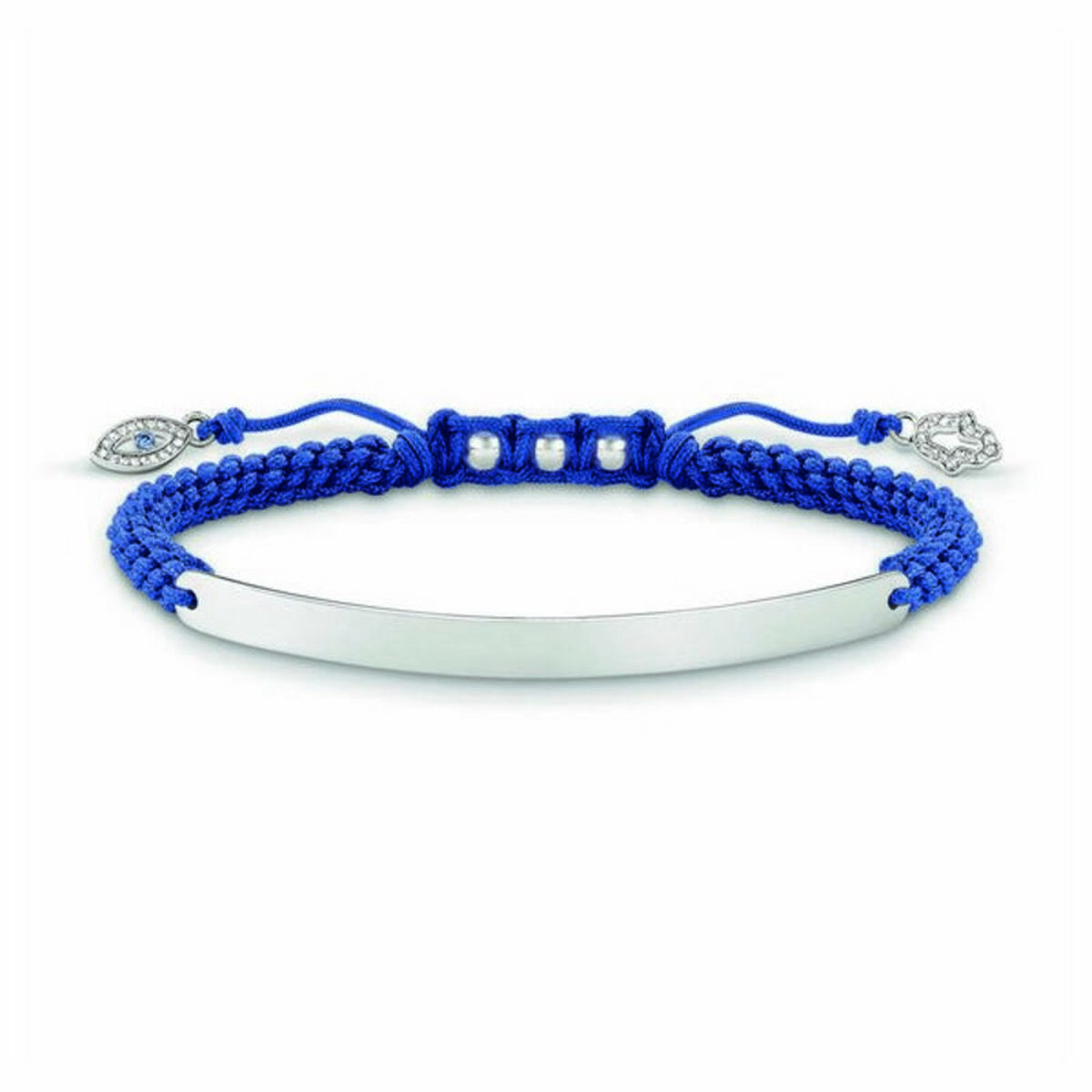 Ladies' Bracelet Thomas Sabo LBA0066-897-1 16 - 19 cm Silver Blue 21 cm 12-19 cm