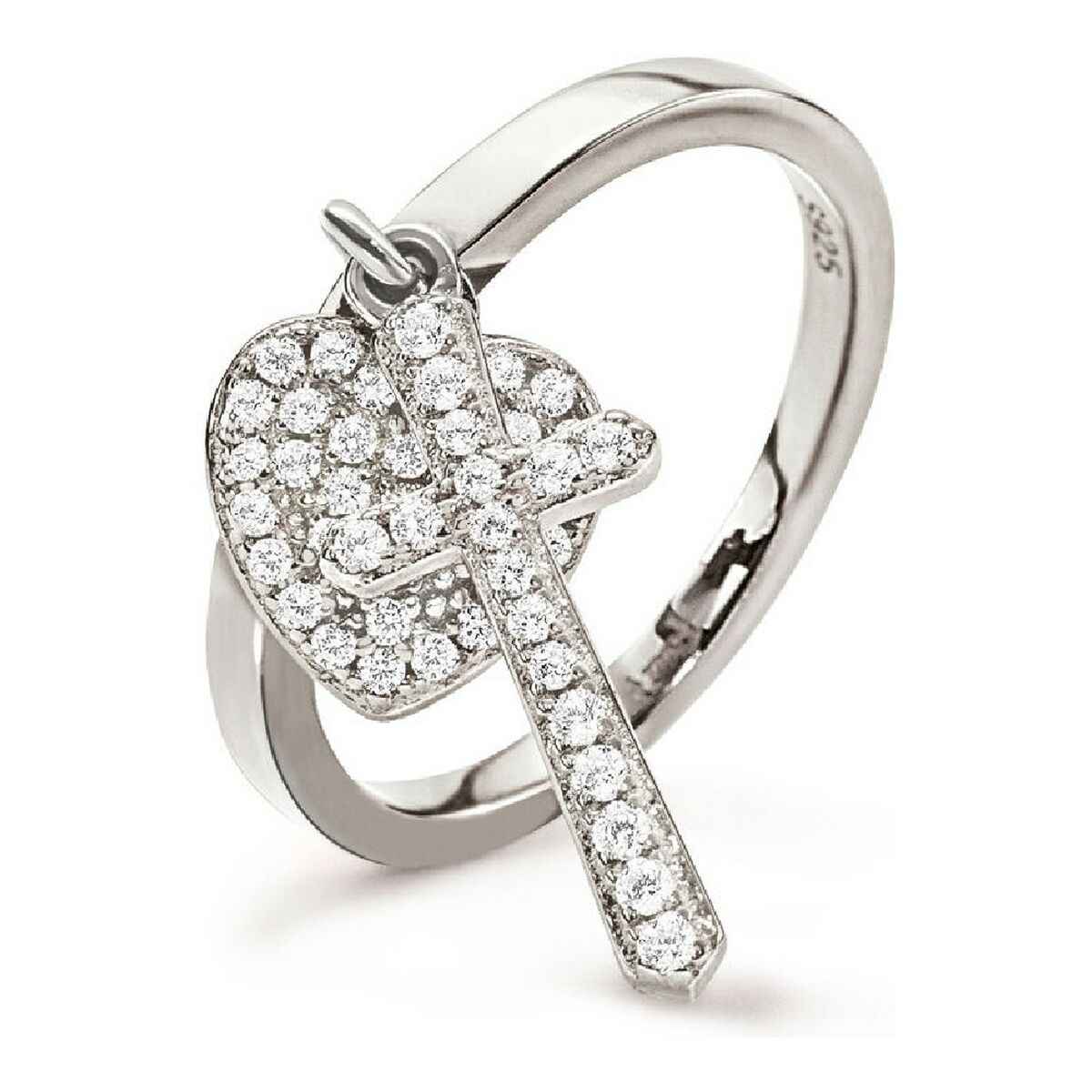 Ladies' Ring Folli Follie 3R17S060C 12