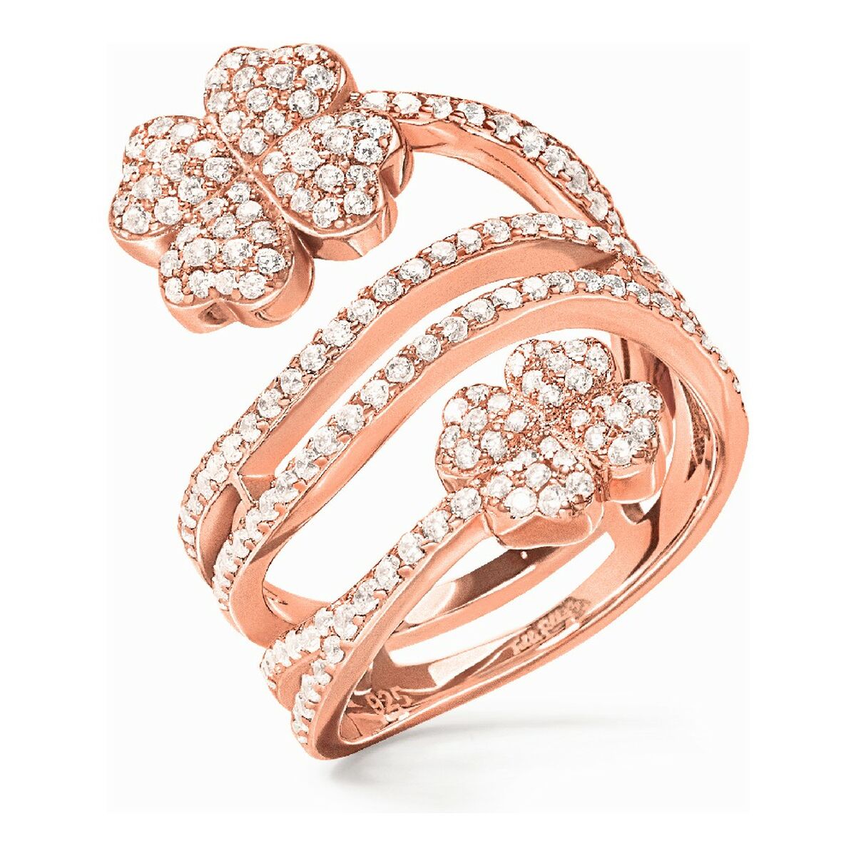 Ladies' Ring Folli Follie 3R17S048RC 12