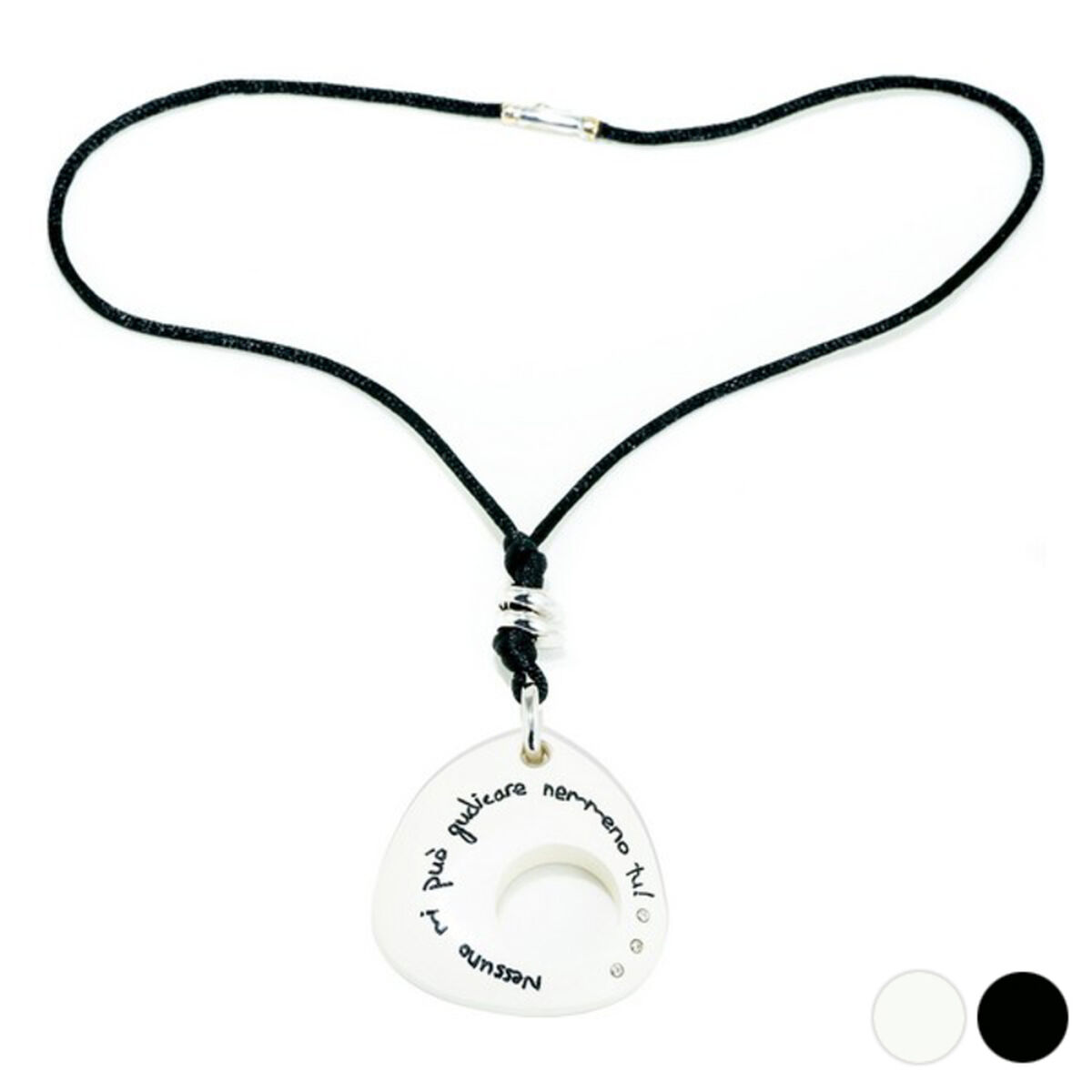 Ladies'Necklace Demaria DM6TC038 (45 cm) Black