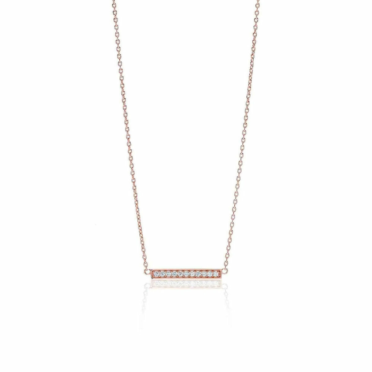 Ladies' Necklace Sif Jakobs SJ-C1011-CZ-RG 38 cm