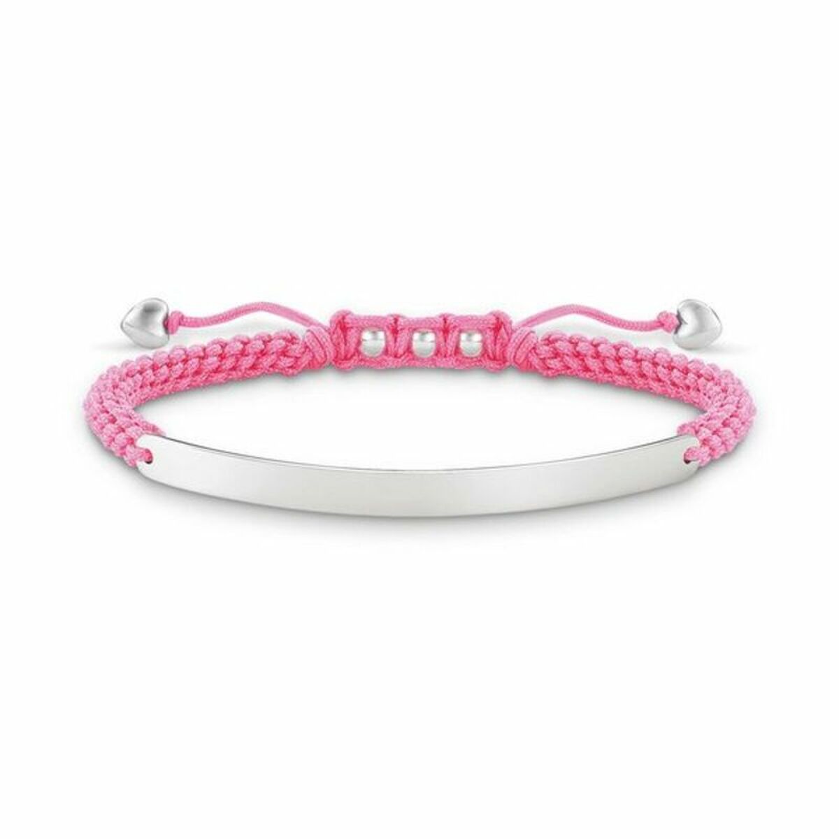 Ladies' Bracelet Thomas Sabo LBA0049-173-9 16 - 19 cm Silver Pink 21 cm 12-19 cm