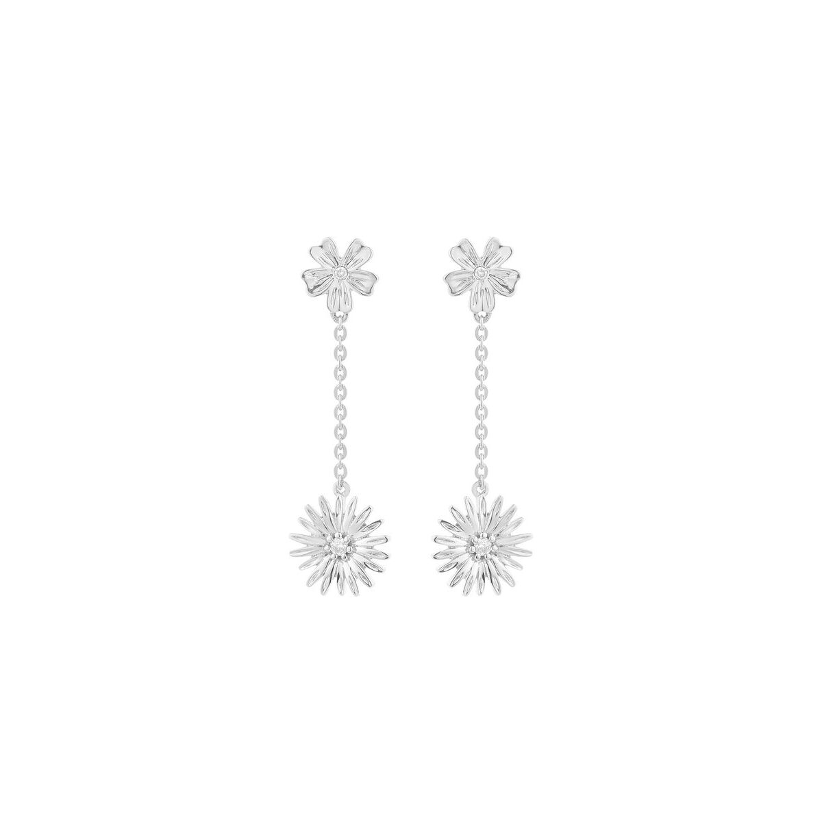 Ladies' Earrings Secrecy E8644CDAWA900 Sterling silver 3 cm